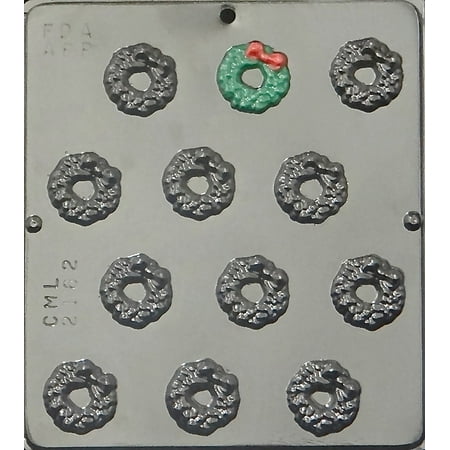 

2162 Christmas Wreath Bite Size Chocolate Candy Mold