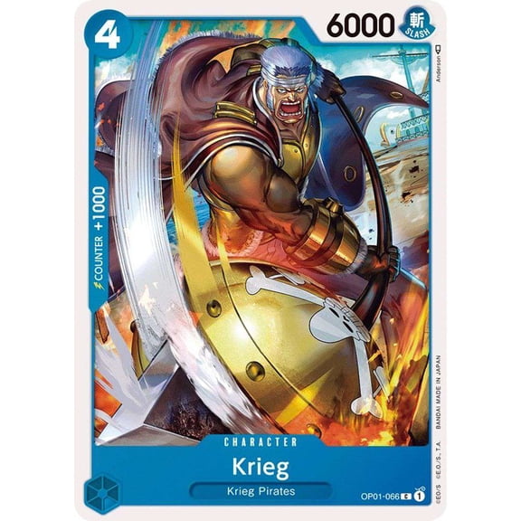 One Piece Romance Dawn Common Krieg OP01-066