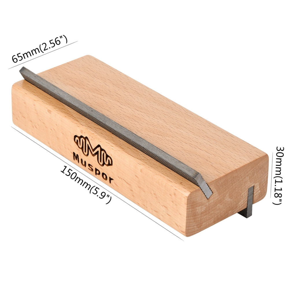Guitar Fret Bevel File 35/90 Degree for Fret End Dressing Luthier Tool