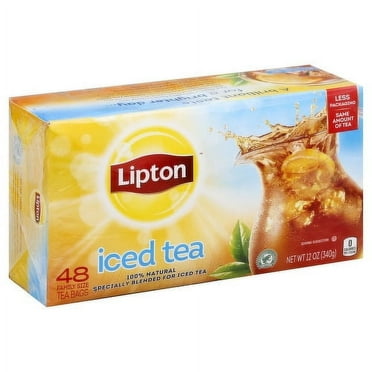 Lipton Iced Tea Family Size - 48 Count Package May Vary