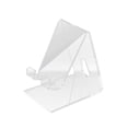 thumbnail image 3 of TISHITA Clear Acrylic Tabletop Phone Display Stand, Easel, Cell Phone Stand for Bedside, A, 3 of 8