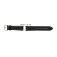 thumbnail image 2 of Unique Bargains Cowhide Watch Bands Watch Straps for Men Women 22mm Grain Cowhide Watch Strap Black, 2 of 6
