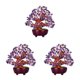 thumbnail image 3 of Injueey Mini Crystal Money Tree Bonsai Style Purple Decor Home Office Tree Feng Shui Type1 NO1, 3 of 6