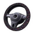 thumbnail image 2 of Xecao Thanksgiving patten Stretch Elastic Steering Wheel Cover, fits all vehicles, 15-inch diameter, 2 of 6