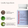 thumbnail image 3 of Womaness Menopause Supplement, Relief for Hot Flashes & Night Sweats with Bacognize for Memory + Ashwagandha for Mood & Vaginal Dryness, 30 Capsules, 3 of 10