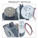 thumbnail image 5 of Upgrades 300 Horizontal Reduction Motor Low Noise Gear Box Suitable For Mechanical Engineers & Maintenance Professional, 5 of 5