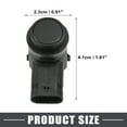 thumbnail image 4 of Sensor de Asistencia de Estacionamiento Inverso Unique Bargains para Parachoques de Automóvil No.3C0919275P para Audi Q7 2007 2008 Plástico Negro, 4 of 7