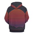 thumbnail image 6 of POBUDS Hoodie, Regular Fit Sporty Pullover Hooded Sweatshirt for Men Women Sunset Minimalist S, 6 of 6