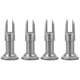 thumbnail image 2 of 4 Pcs An Fittings Toilet Partition Hardware Restroom Partition Bracket Stainless Steel Support Feet Boris, 2 of 2