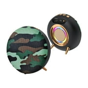 EGNMCR Sound Machine BS-36D Wireless Bluetooth Speaker Subwoofer Outdoor Portable Mini Speaker With Colorful Night Light Bluetooth audio