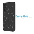 thumbnail image 3 of Cell Phone Basic Cases for Galaxy A15 5G 6.5", Liquid Silicone Gel Rubber Shockproof Case Ultra Thin Slim Matte Surface Cover for Samsung Galaxy A15 5G (Black), 3 of 5