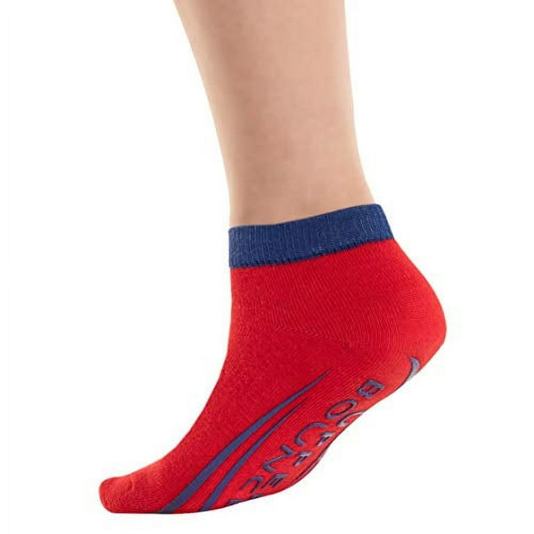 Red for Kids Ages 7 to 10 Years | Ankle Kids Socks | Yoga Socks, Pilates  Socks, Grip Socks, Dance Socks for kids, Non slip socks for all sports