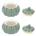 thumbnail image 1 of Bote De Lata Para Té, Material Cerámico Con Forma De Calabaza única, Cubierta Sellada, Lata De Té Para Cocina, Condimentos, Nueces, Galletas, Cereales Para Hojas De Té,, 1 of 7