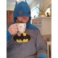 thumbnail image 6 of Batman Grey Union Suit Pajamas w/Cape and Cowl-Medium, 6 of 7