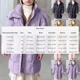 thumbnail image 3 of Vestes pour Filles, Automne Hiver Épaisse Chaude à Capuche Décontractée pour Garçons Filles, Veste Enfants, 3 of 8