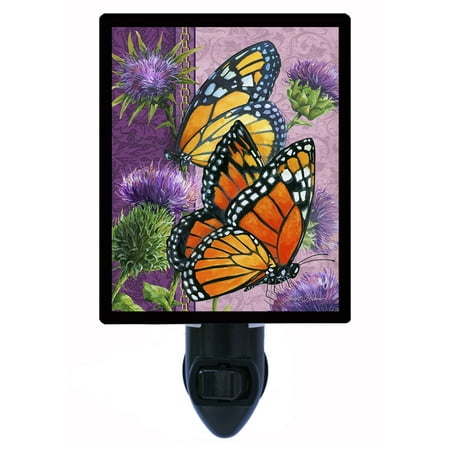 Monarch Five Light - Night Light - Photo Light - Majestic Monarchs - Butterfly - Butterflies - Flowers