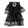 thumbnail image 3 of Vestido de mujer con cuello en V y manga larga con estampado, 3 of 3