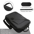 thumbnail image 3 of Binsuca Estuche Rígido para Accesorios Oculus Quest 3, Tapa Transparente, Bandeja Precortada Personalizada, Correa de Mano de PU, Correa de Hombro Ajustable, 3 of 7