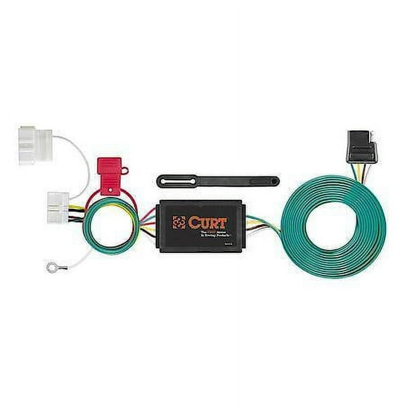 CURT 56378 Vehicle-Side Custom 4-Pin Trailer Wiring Harness, Select Honda Odyssey