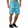 thumbnail image 2 of FUZHIQ Men's Gym Shorts 8 Inch Inseam High Waist Drawstring Moisture Wicking Shorts Breathable Walking Summer Shorts Knee Length Cargo Pants,XXXL, 2 of 4