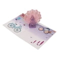 thumbnail image 3 of Ferris Wheel 3D Greeting Card, Colorful Delicate Carving 3D Greeting Card Hand Made  For Travel For Birthday, 3 of 8
