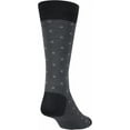 thumbnail image 4 of Gold Toe Men's Fashion Crew Socks - 3 Pack, Black/Charcoal/Black, Large, 4 of 4