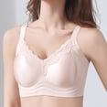 thumbnail image 5 of Njagoc3 Wireless Bras for Women Adjustable Breathable Bra Thin Lace Gather Bra Rimless Daily Bra, 5 of 6