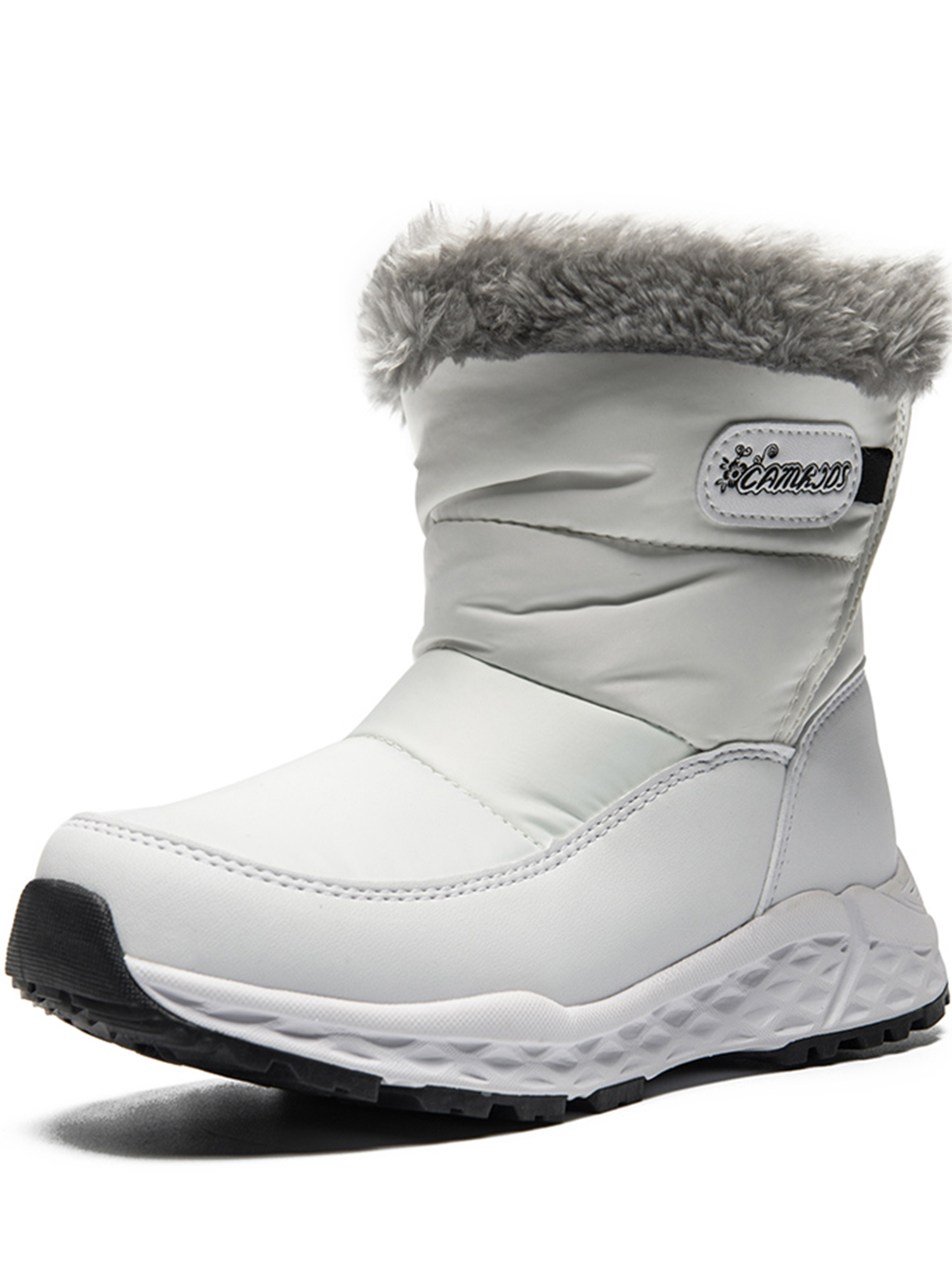 girls white winter boots