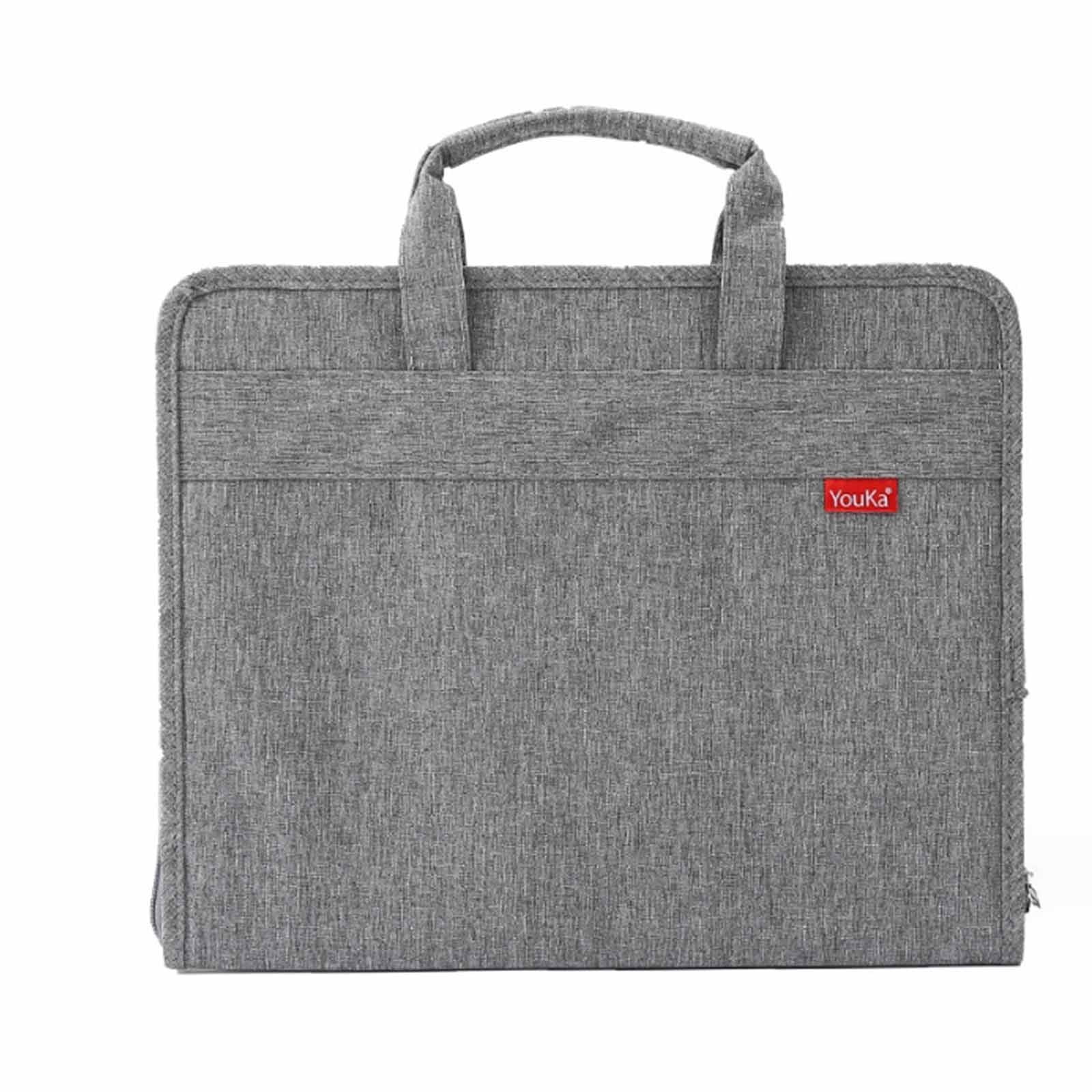 Portable Expanding File Folder with Handle, Accordion File