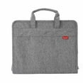 thumbnail image 2 of Canvas Accordion Bag Multi Layer Document Bag Student Document Bag Portable Test Paper Bag Storage Bag, 2 of 6