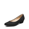 thumbnail image 1 of Zapatos de Tacón Bajo Chunky para Mujer DREAM PAIRS Mila Negro Talla 5, 1 of 6