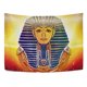 thumbnail image 3 of Tapiz Esotérico ABPHQTO del Antiguo Egipto del Faraón dorado decoración colgante de pared decoración del Hogar sala de estar Dormitorio 100x150 cm, 3 of 4