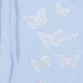 thumbnail image 2 of Butterfly Rhinestone Shorts - Light Blue, 2 of 4