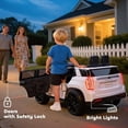 thumbnail image 2 of Montable Eléctrico Para Niños Tahoe Hl588 Llantas Eva Blanco, 2 of 5