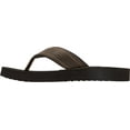 thumbnail image 3 of Men's Dunham Carter Flip-Flop Brown Leather 13 D, 3 of 5