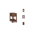 thumbnail image 4 of Signature Design by Ashley Furniture Breegin Table d'Appoint à 1 Tiroir, Brun, 4 of 8