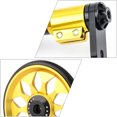 thumbnail image 3 of DEEPCRAFF 1Set Folding Bike Easy Wheel Extension Rod with Large Bearing for Smooth Rolling, 3 of 8