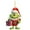 A, variant on Christmas Tree Green Monster Decoration, 3.54Inch Christmas Tree Funny Greeninch Acrylic Pendant Cute Cartoon Xmas Mini Tree Hanging Ornament Decoration Accessories for Xmas Party Supplies