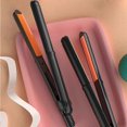 thumbnail image 1 of Curved Plate Hair Cruling Irons Ceramic Hair Curler Straightener Ptc Heater Crescent Panel Flat Iron Fast Heat Straight Styler, 1 of 5