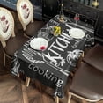 thumbnail image 2 of Rectangle Waterproof Tablecloth KITCHEN Reusable Indoor/Outdoor Durable Table Cover for Kitchen and Dining Room 60 Inch X 120 Inch, 2 of 6
