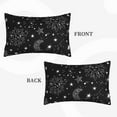 thumbnail image 4 of Balery Space Galaxy Bedding Queen Pillow Cases - Envelope Closure - Soft Brushed Microfiber Fabric - Shrinkage and Fade Resistant Pillow Cases-20"x30", 4 of 9