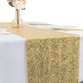 thumbnail image 4 of SAYOO Tablecloth Rectangular Shiny Sequins Embellished Table Runner, 4 of 7
