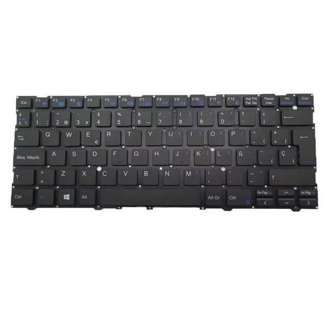 Portátil sin teclado retroiluminado para TTL PORTATIL 14" NL40CU Español SP Negro SIN Marco Nuevo