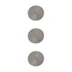 thumbnail image 3 of Manteles individuales redondos Matsuzay de comedor Gris claro, 3 of 6