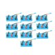 thumbnail image 4 of 10 interruptores unipolares de doble tiro para profesores de 8, 9, 10, 11 y 12 años. azul, 4 of 9