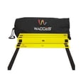 thumbnail image 6 of wacces speed super flat adjustable speed agility ladder for soccer, speed, football, fitness with free carry bag - 12 rungs green, 6 of 10