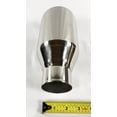 thumbnail image 6 of Exhaust Tip 2.50" Inlet 4.00" Outlet 8.00" long WBOSS4008-250-DW-SS Slant Angle 304 Stainless Steel Wesdon Exhaust Tip, 6 of 8