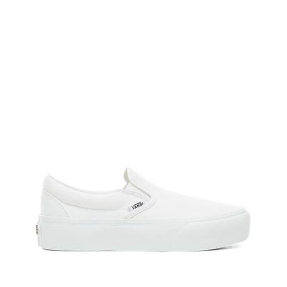 Vans Women's Sneakers Slip On Trainers True White 7.