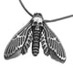 thumbnail image 1 of Skull Moth Colgante Collar, Gothic Punk Retro Unsex Death Head Moda Regalos Accesorios Joyería para Navidad cumpleaños Mujeres y Hombres , Cuerda Plata Hugo Collar colgante, 1 of 7