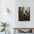 thumbnail image 3 of COMIO  Christian Wall Art Jesus Chasing Lost Lamb Canvas Print Inspirational Wall Decor, 3 of 4